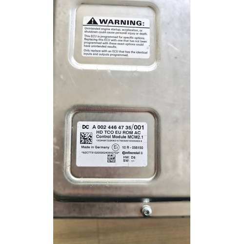 A 002 446 47 35 / 001 HD TCO CONTROL MODULE MCM2.1 MERCEDES ACTROSS AROCS USED