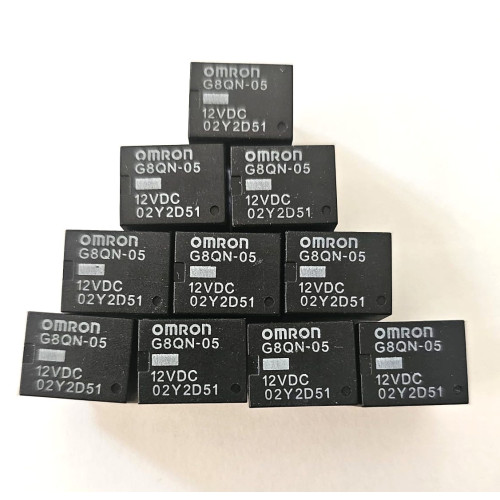 OMRON G8QN-05 12VDC 02Y2D51 RELAY FOR HMI CONTROLLER PACK OF 10 OMRON G8QN-05 12VDC 02Y2D51 RELAY FOR HMI CONTROLLER PACK OF 10