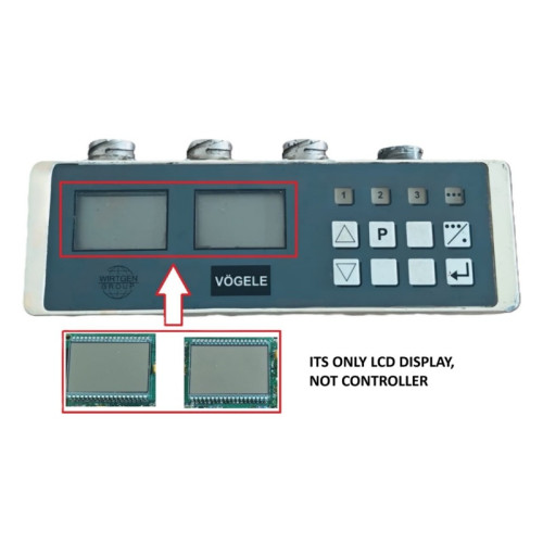 LCD DISPLAY FOR ASPHALT PAVER 36 Dual-Screen VOGELE CONTROL BOX 2037420 - 2 PCS LCD